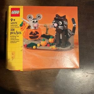 Lego Halloween cat & mouse new sealed box